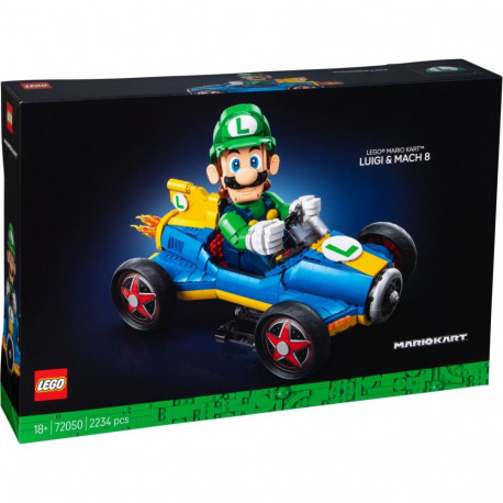 LEGO Super Mario 72050  Mario Kart – Luigi ja Mach 8
