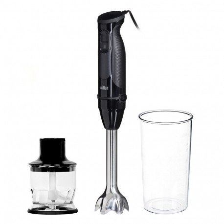 Braun saumikser MultiQuick 3 MQ30201M 0.6L 900W, must, satiinisteras