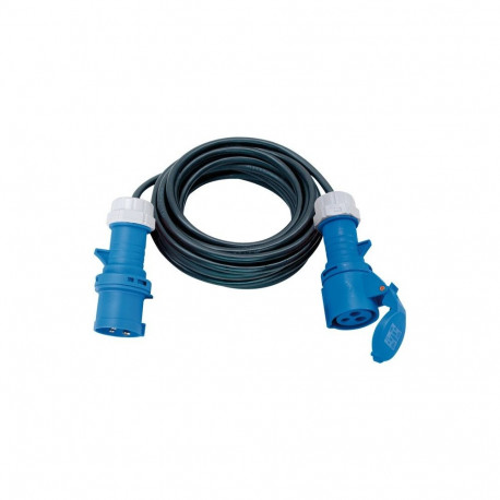 Brennenstuhl 1167650110 power extension 10 m 1 AC outlet(s) Outdoor Black, Blue