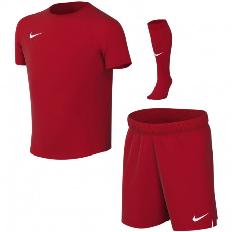 Komplet sportowy dla małych dzieci Nike Dri-Fit Park VIII czerwony HV8260 657 M