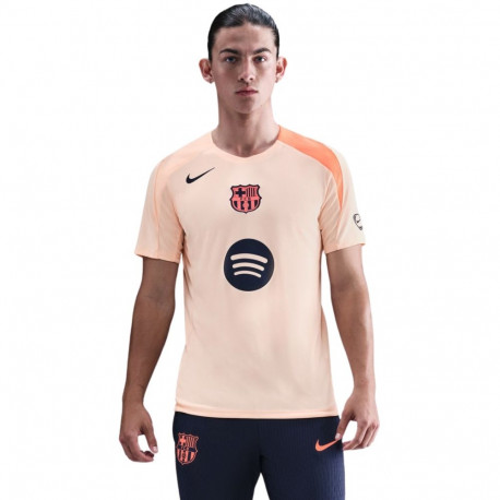 Nike meeste t-särk HM3344 808 L FC Barcelona Strike Third, oranž