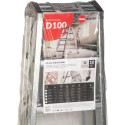 Hailo Master D100 2x6 Steps Double-Sided Stepladder