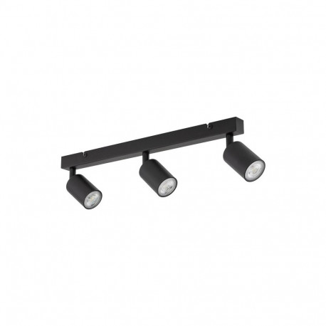 LAMP SPOT LIGHT TOP GU10 3X10W BK