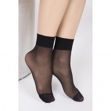 SOKISAHTEL FEM mustad sokid 2 paari pakis