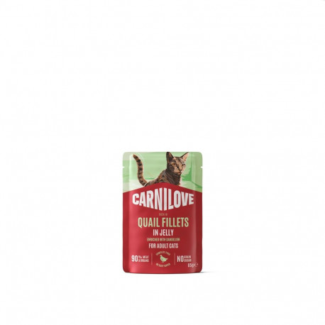 Carnilove Quail in Jelly märgtoit kassidele 85g