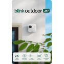 Amazon security camera Blink Outdoor 2K+ (3 Camera System), white