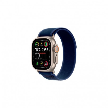 Apple Watch Ultra 2 GPS + Cellular 49mm Natural Titanium Case with Blue Trail Loop S/M EU MX4J3