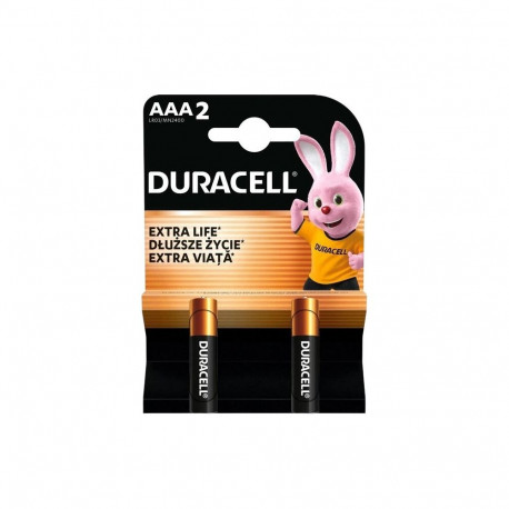 Battery - Duracell AAA LR03 1.5V Alkaline 2-pack