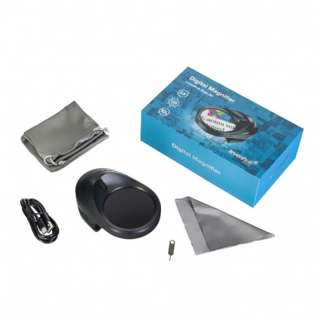 Digital Magnifier - Levenhuk Ergo 30, 20x-400x Magnification, 480x480 Pixels