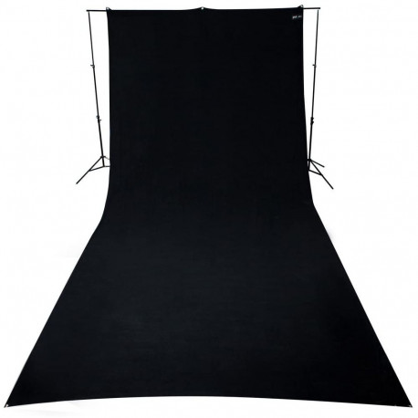 Backdrop - Westcott Wrinkle Resistant Backdrop 2.7 x 6.1m Black