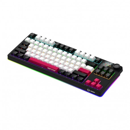 Mänguriklaviatuur Lorgar KBP70TKLW Wireless TKL mech RGB, must