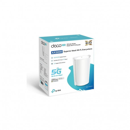 TP-Link 5G AX3000 kogu kodu mesh Wi-Fi 6 ruuter, integreeritud 5G modem