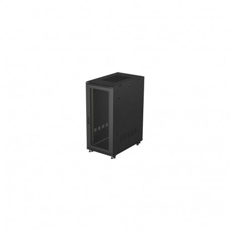 19-inch 27U serverikapp 600x1000 võreuks kokkupandav, must