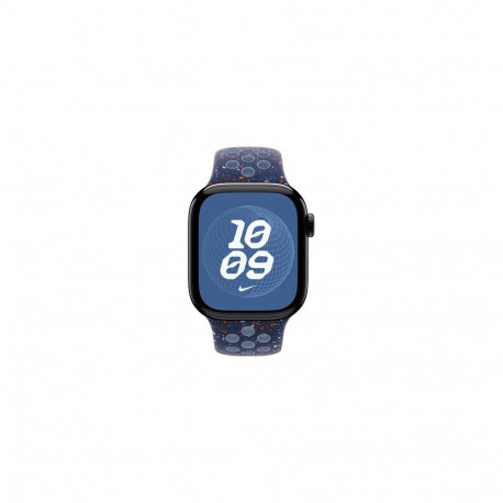 Apple MGAX4ZM/A smart wearable accessory Band Blue Fluoroelastomer