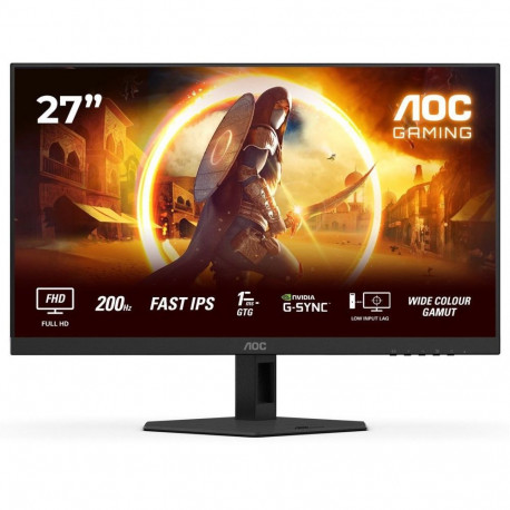 AOC | 27G4HRE | 27 " | Fast IPS | FHD | 16:9 | 200 Hz | 1 ms | 1920 x 1080 pixels | 300 cd/m | HDMI 