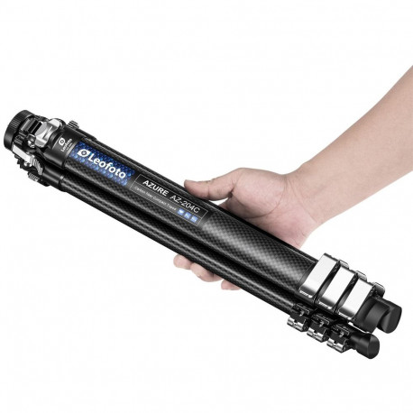 Tripod - Leofoto Azure AZ-204C Carbon Fiber, LH-25R Ball Head, 4 Sections