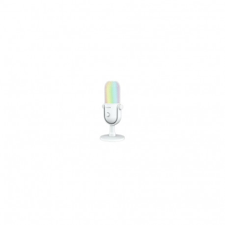 Microphone - Razer Seiren V3 Chroma USB, 20Hz-20kHz, -34dB, White
