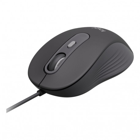 Computer Mouse - Logitech Signature M520 L, 4000 DPI, USB Type-C, 1.8m Cable