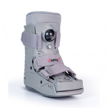 Short Ankle-Foot Orthosis "AIR WALKER SHORT" O-1181/S REHAFUND, Grey