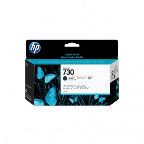 HP 730 130-ml Matte Black DesignJet Ink Cartridge