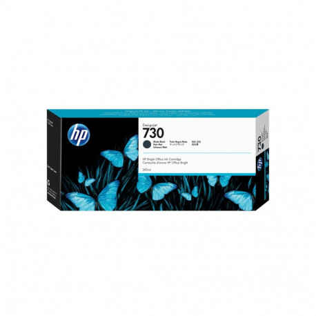 HP 730 300-ml matt must DesignJet tindikassett