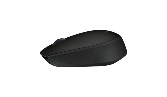 LOGITECH B170 Mouse optical 3 buttons wireless 2.4 GHz USB wireless receiver black