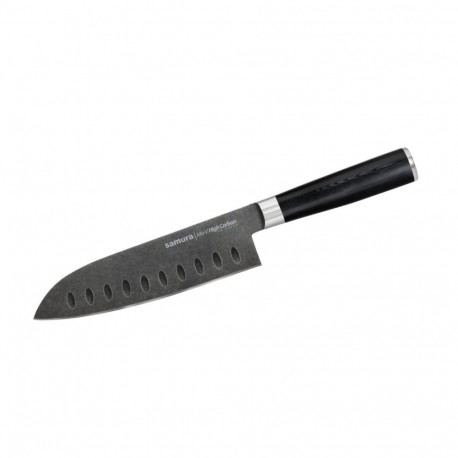 SAMURA Santoku nuga SM-0094B 138mm, stonewash-viimistlus