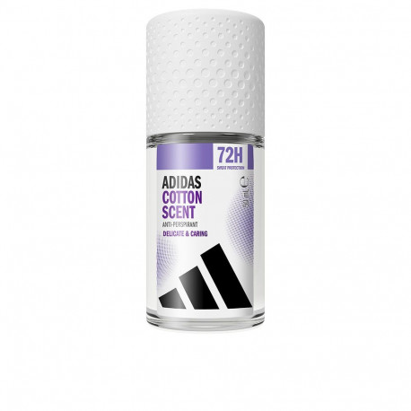 ADIDAS COTTON SCENT deo roll-on 72h 50 ml