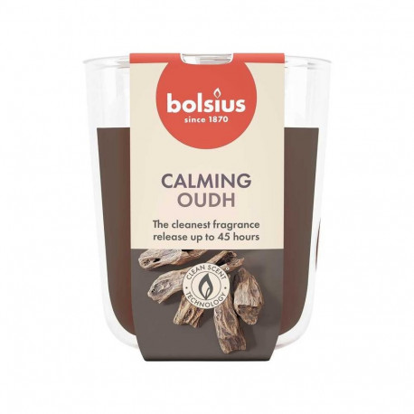 Bolsius True Scents Ø97x85mm Oud Wood