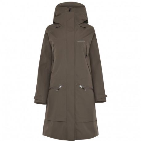 Kevad/sügis parka Didriksons Ilma 8 tumepruun (Mocha Brown)