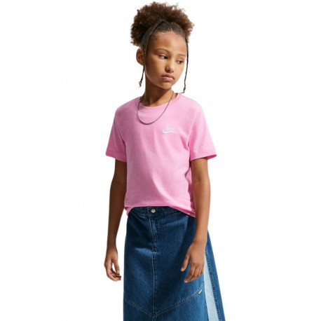 Koszulka dla dzieci Nike Sportswear różowa FZ5177 621 S