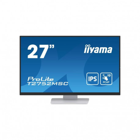 Monitor - iiyama ProLite T2752MSC 27" Full HD Touchscreen 10-Point Multitouch White