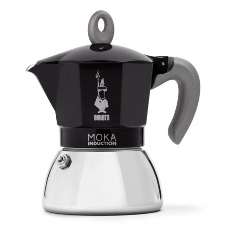 Bialetti mokakann Moka Induction 4TZ, must