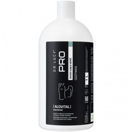 DR LUCY Pro Alovital Long Coat – dog conditioner – 1l