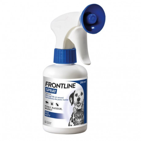 FRONTLINE Flea and tick spray for dogs and cats - 250 ml