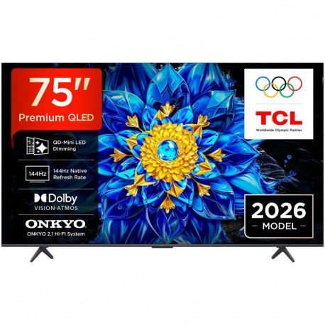TCL nutiteler P8L 75P8L 190.5cm (75") 4K Ultra HD Wi-Fi 450cd/m², must