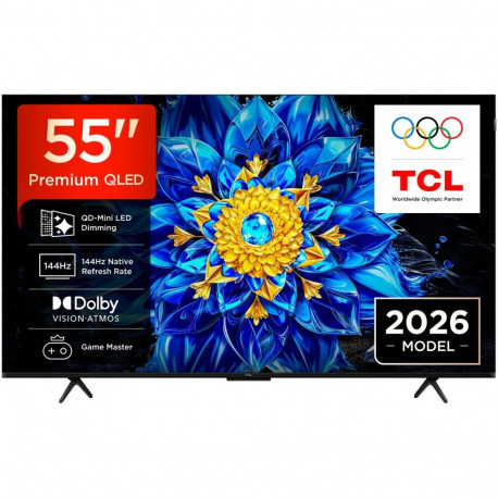 TCL P8L 55P8L TV 139.7 cm (55") 4K Ultra HD Smart TV Wi-Fi Black 450 cd/m²