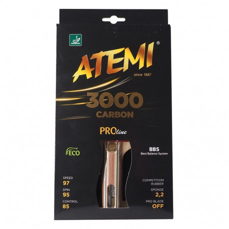 Atemi lauatennise reket 3000 Pro uus anatoomiline