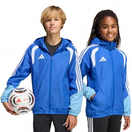 Adidas lastejope Tiro 26 KB0157 152cm võistluslik ilmastikukindel, sinine