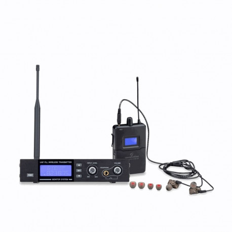 Soundsation juhtmevaba kõrvasisene stereomonitorisüsteem WF-U199 INEAR, UHF 606-613,5MHz