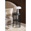 Bedside table STRINGTON D35xH65cm, black