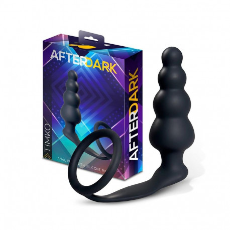 Timko Anal Plug with Silicone Ring