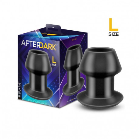 Bram Open Hollow Anal Plug Size L