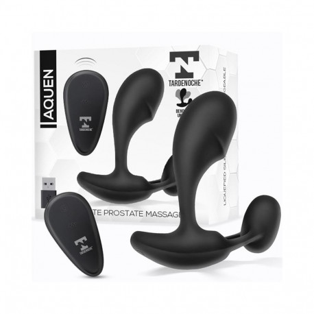 Aquen Prostate and Perineum Stimulator Liquid Silicone Remote Control Magnetic USB