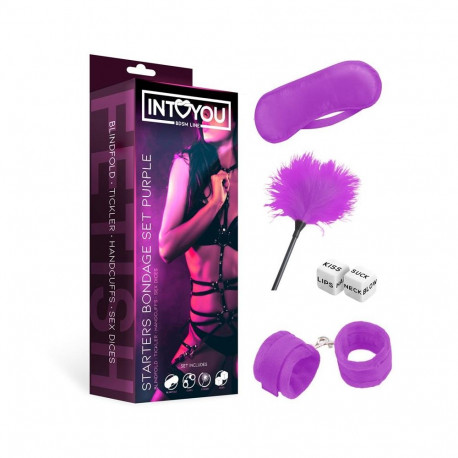 Starters Bondage Set 4 Pieces Purple