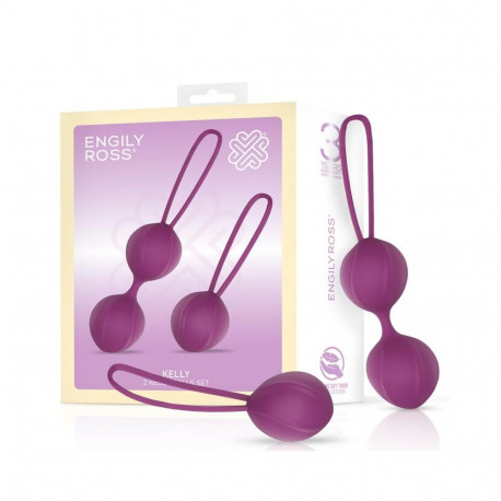 Kelly Kegel Balls Silicone Purple