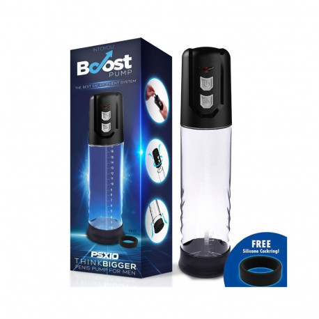 PSX10 automaatne peenisepump, kristall