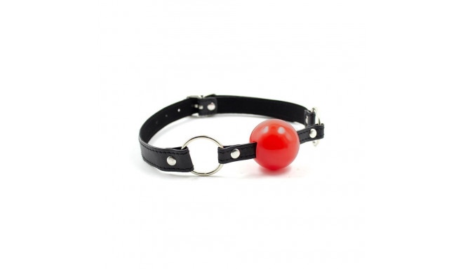 Ball Gag Black/Red