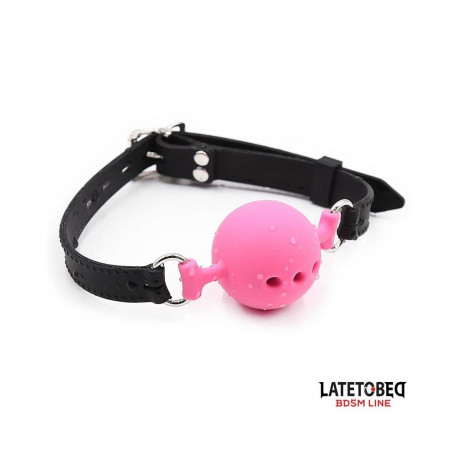 Breathable Silicone Ball Gag S - 4 cm