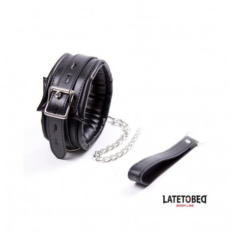 Padded Collar with Leash